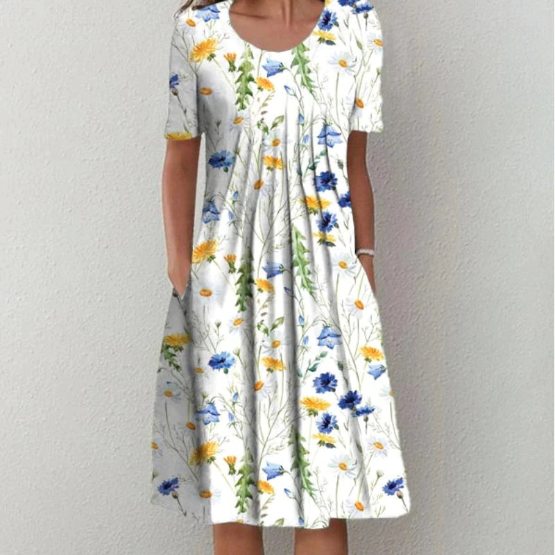 Gigi | Cotton Tummy Coverage Dress