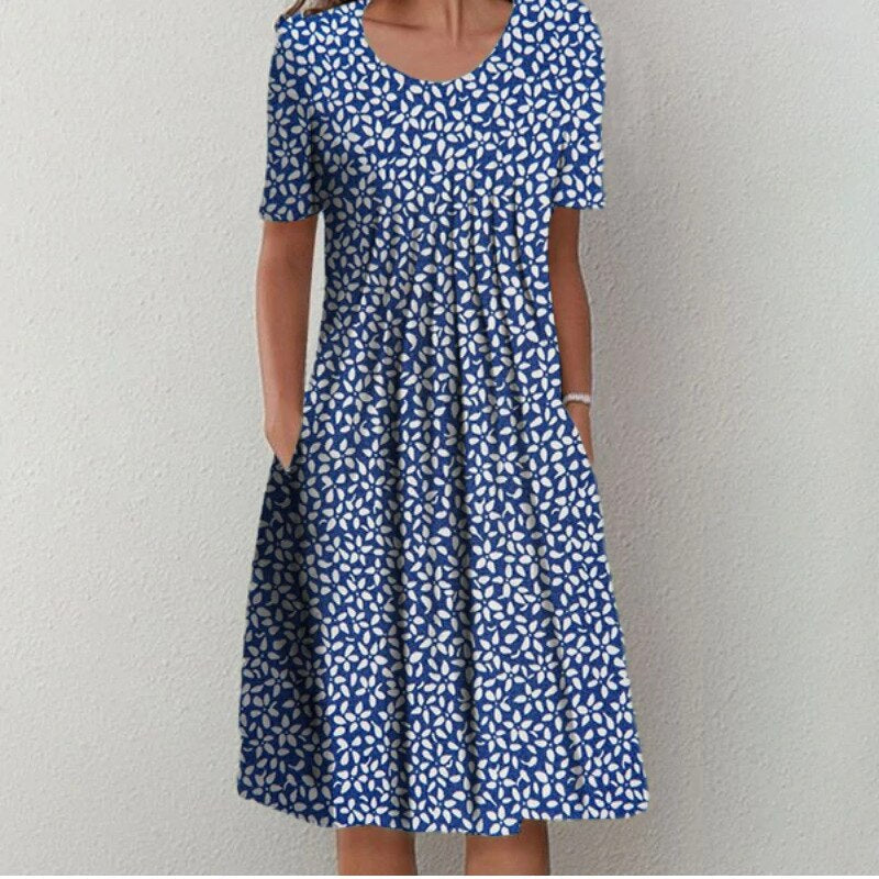 Gigi | Cotton Tummy Coverage Dress