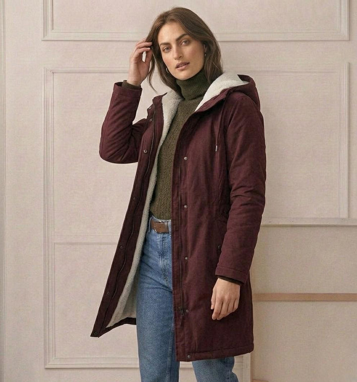 Women’s Cozy Hooded Weatherproof Coat