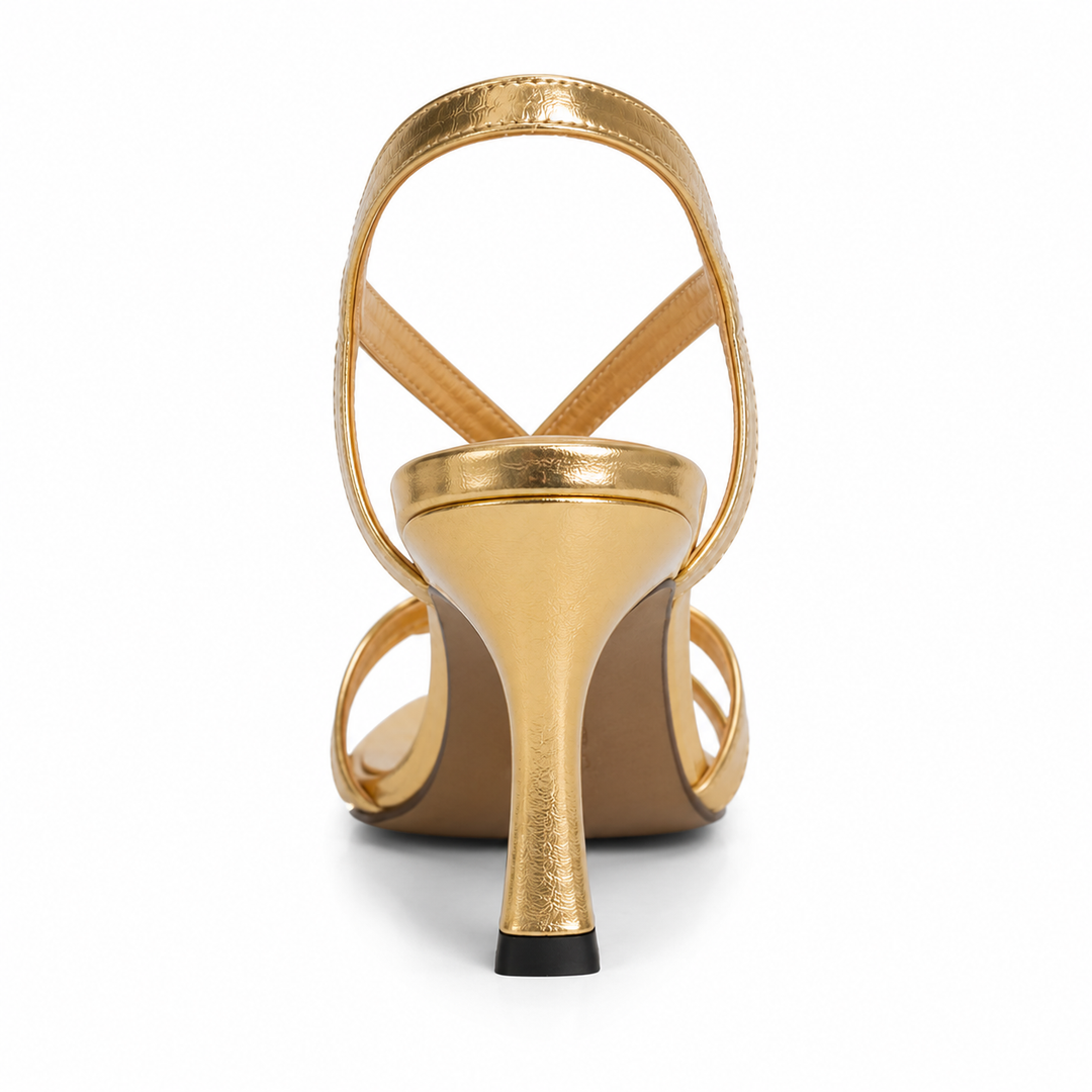 Cassie - Golden Summer Charm Sandals
