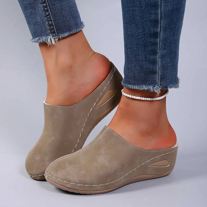 Mabel | Orthopaedic Fleece-Lined Slippers