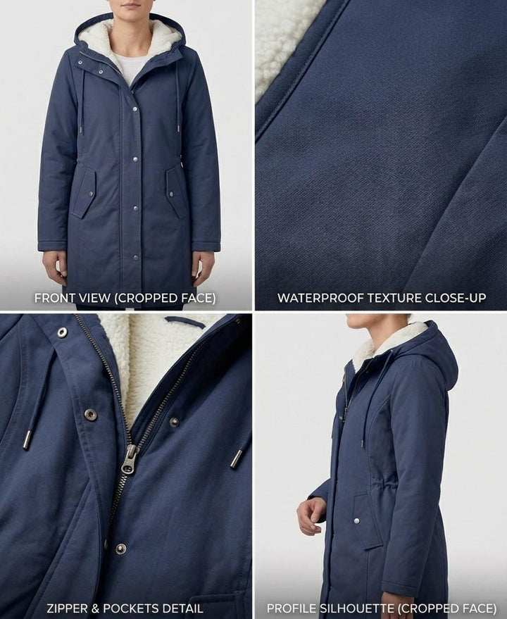 Women’s Warm Hooded Winter Coat