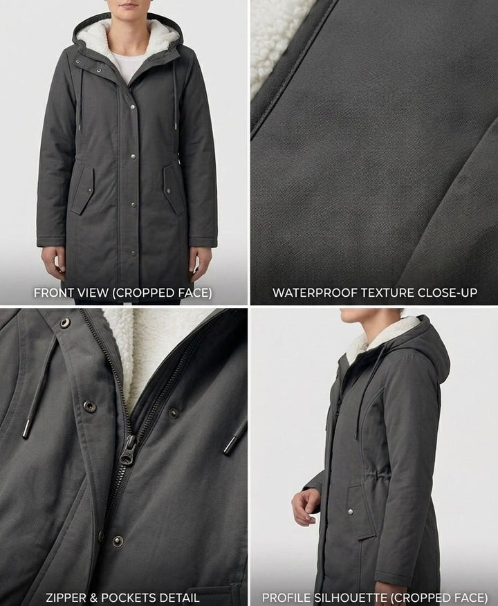 Women’s Cozy Hooded Weatherproof Coat