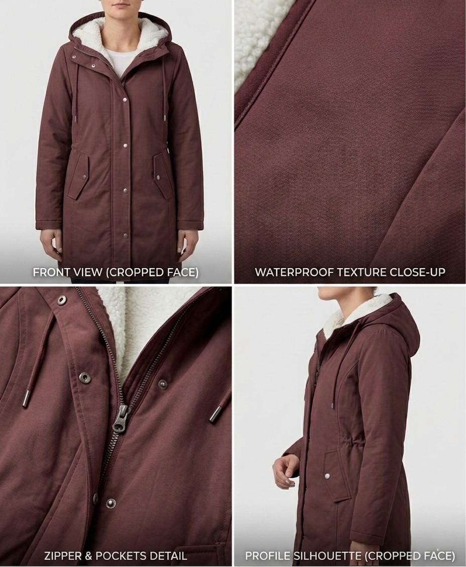 Women’s Hooded Weather Resistant Winter Coat
