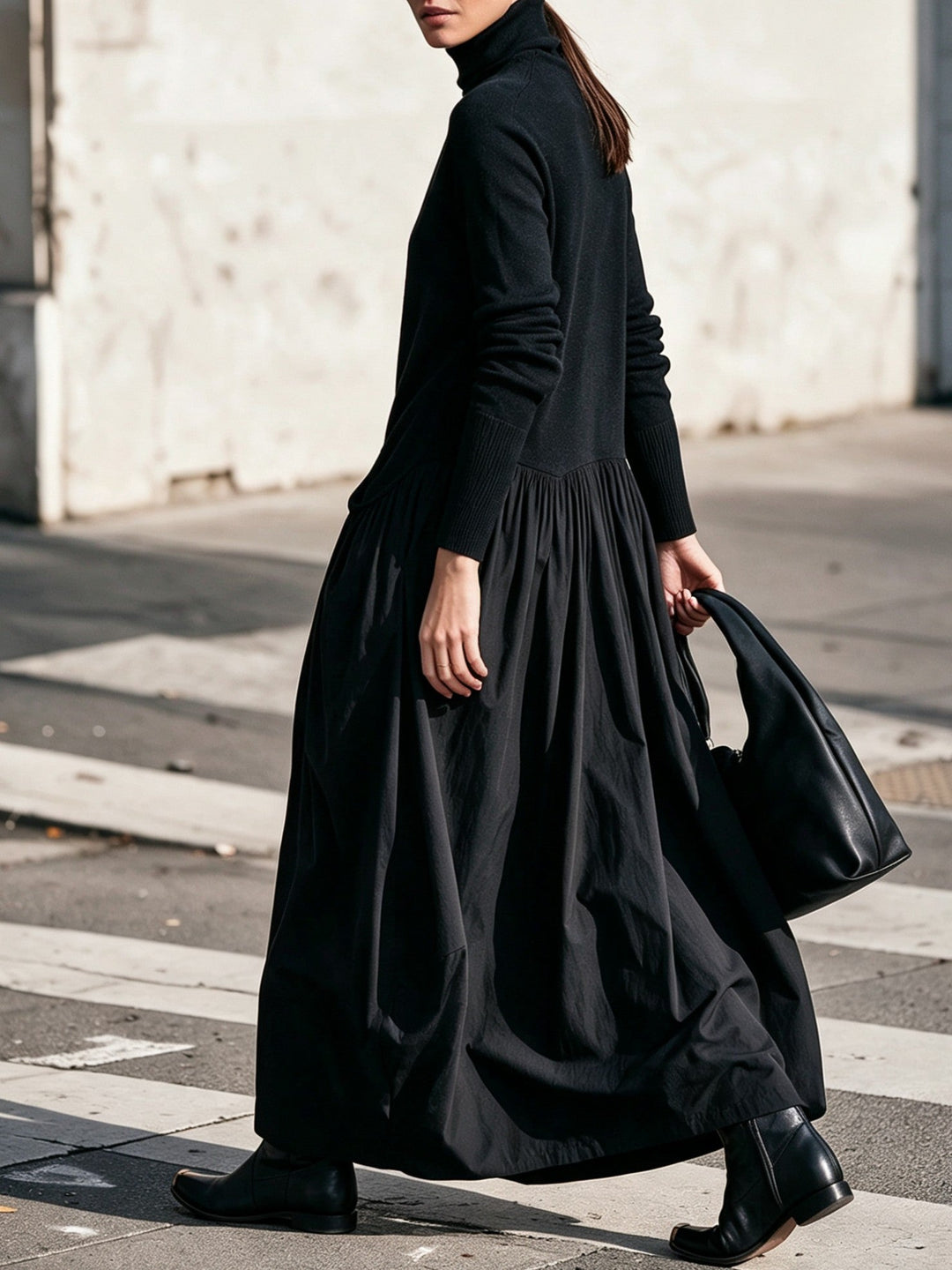 Sloane | High Neck Pocket Maxi