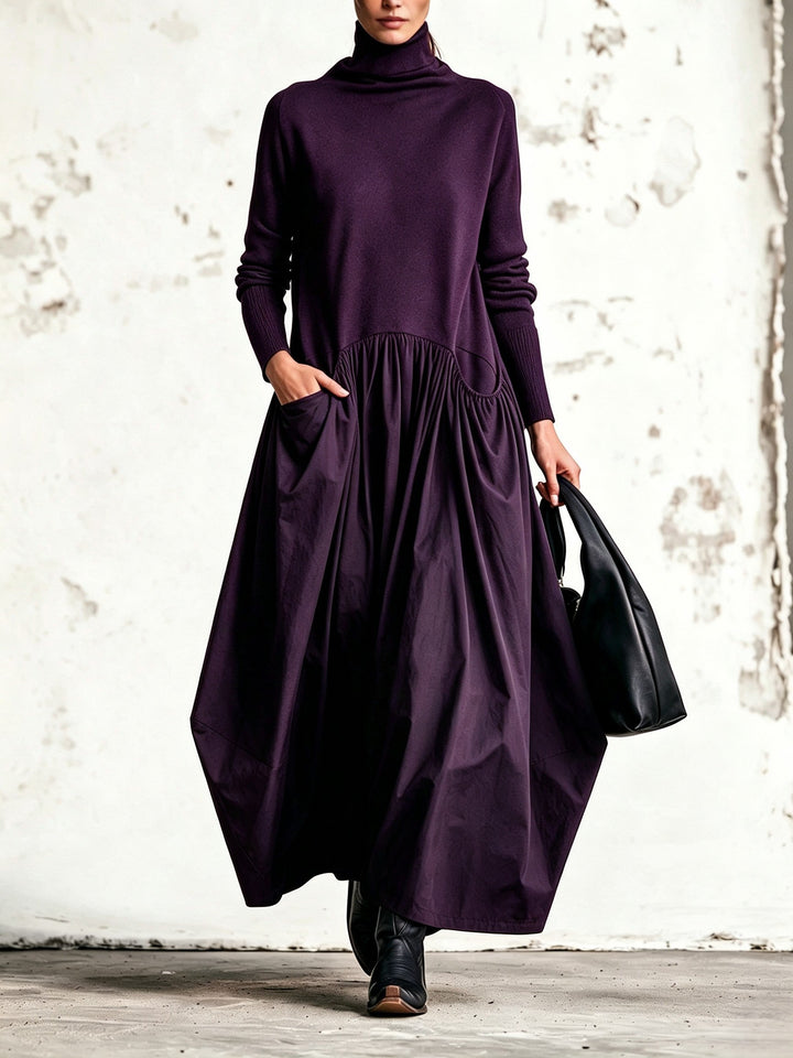 Sloane | High Neck Pocket Maxi