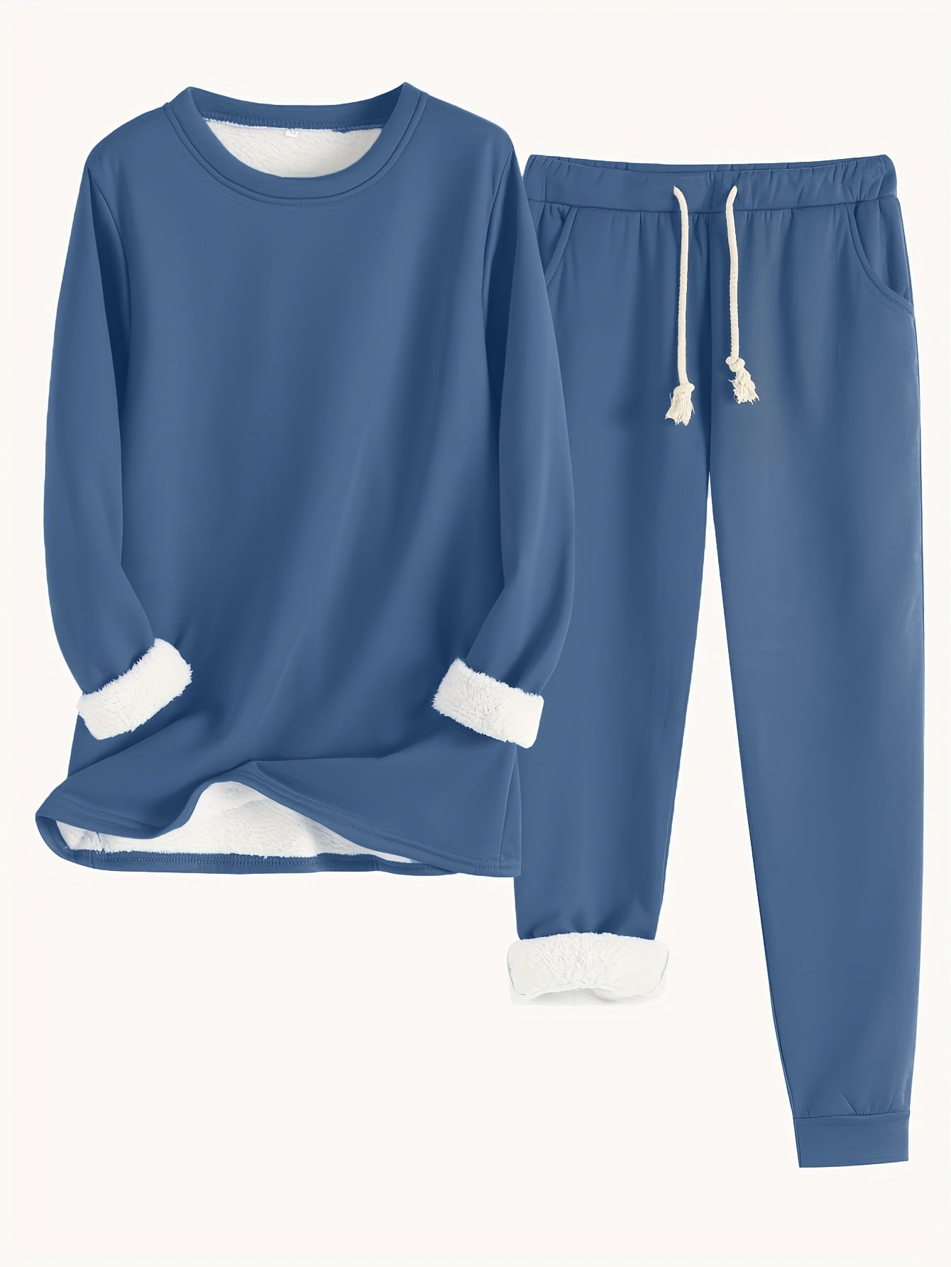 RILEY – COZY FLEECE LOUNGE SET – Lily & Victoria