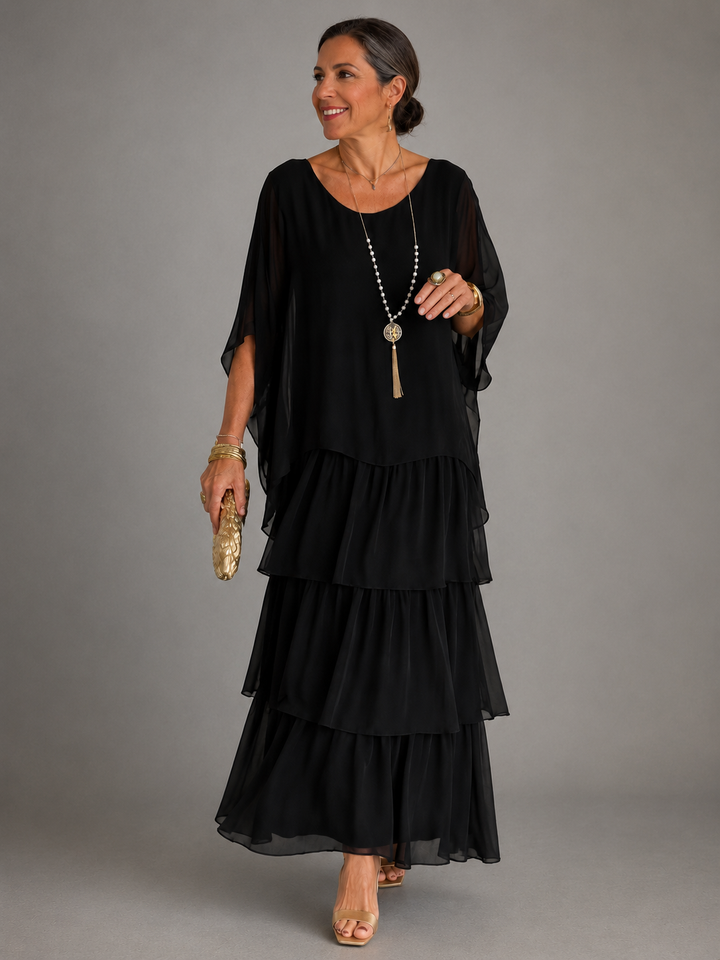 Moxley™ Anne | Mayfair Elegant Flowing A-Line Dress
