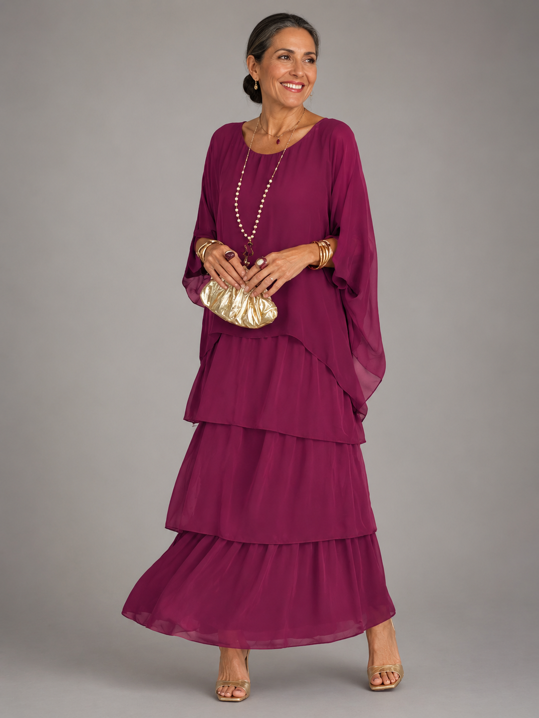 Moxley™ Anne | Mayfair Elegant Flowing A-Line Dress