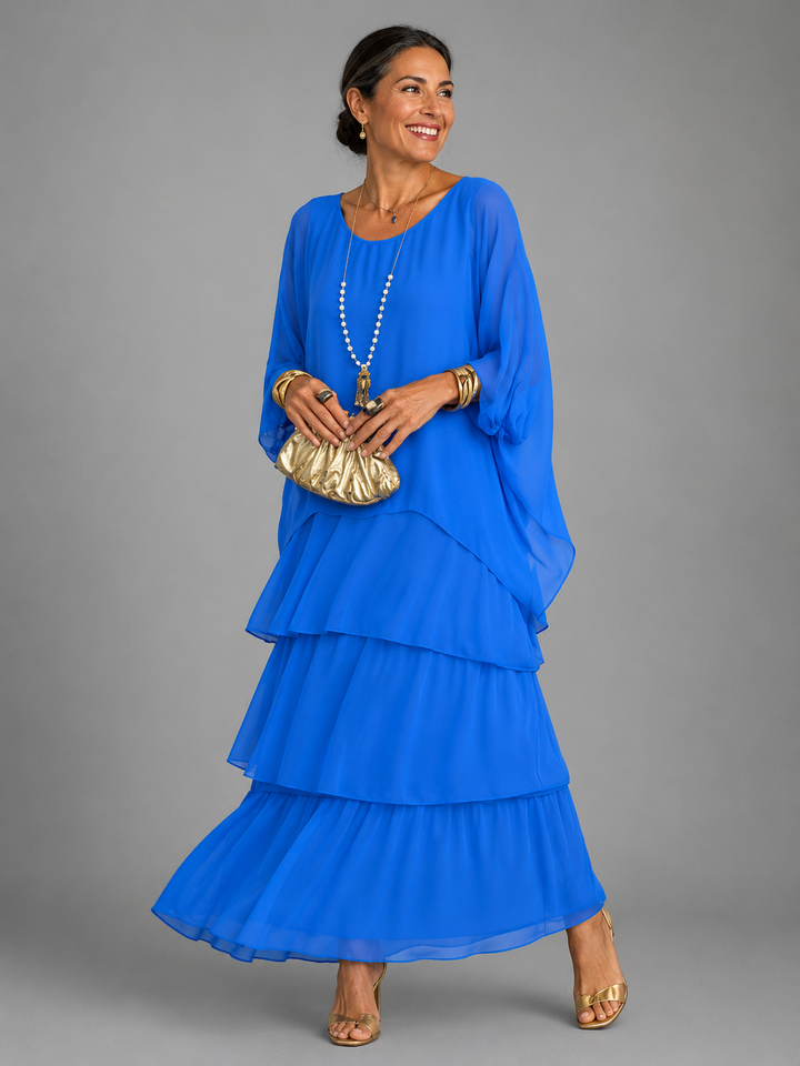 Moxley™ Anne | Mayfair Elegant Flowing A-Line Dress