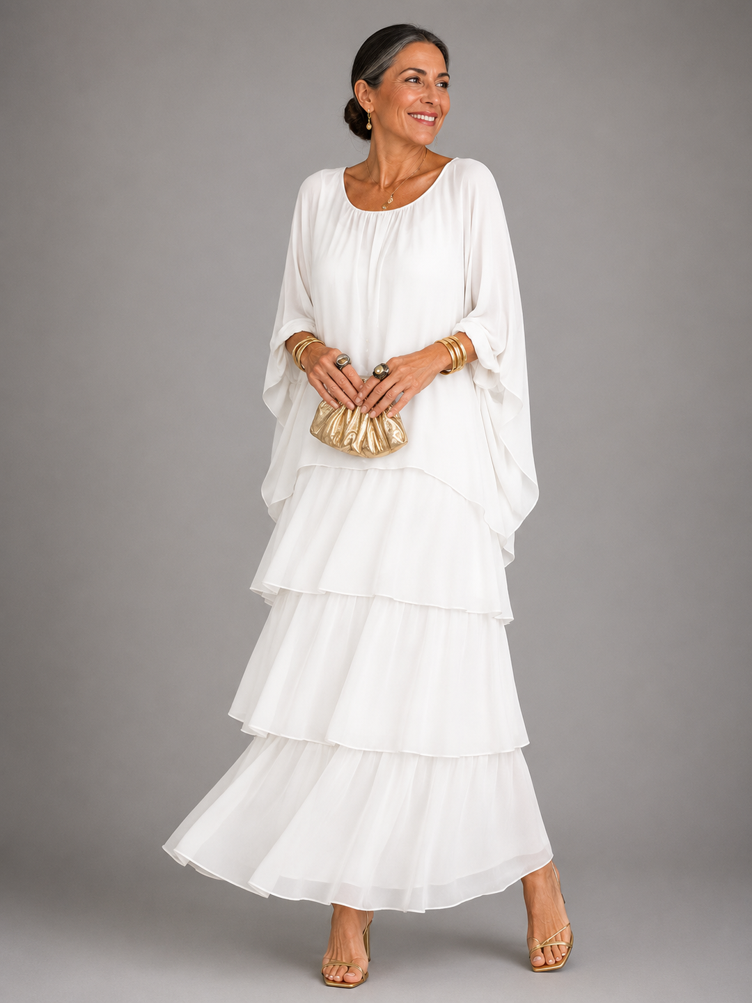 Moxley™ Anne | Mayfair Elegant Flowing A-Line Dress