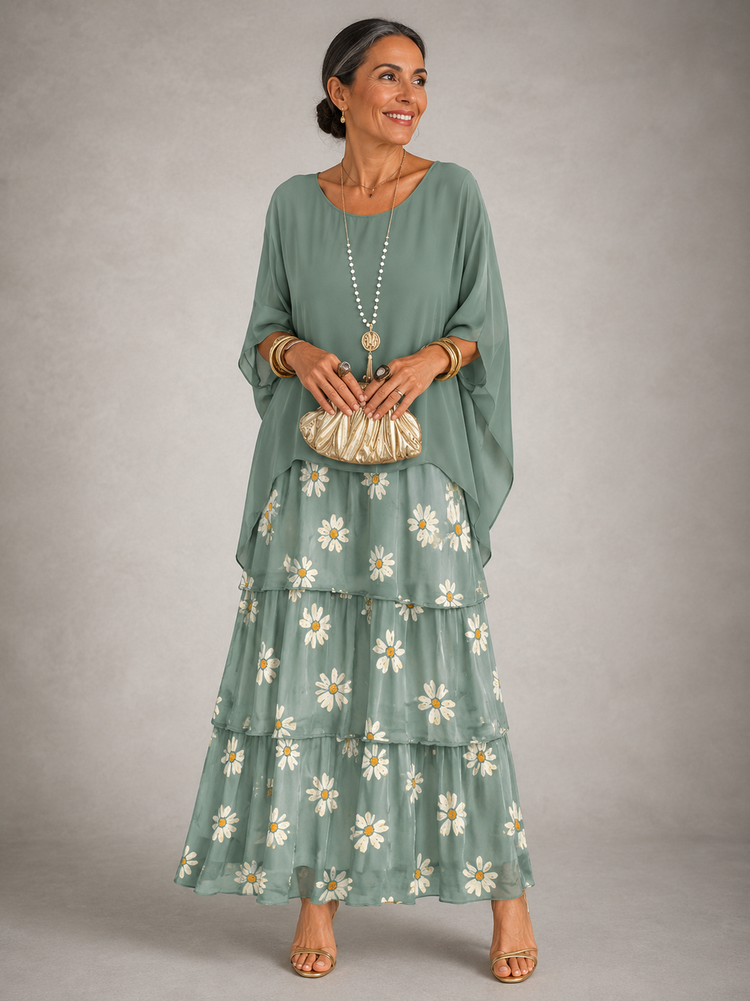 Moxley™ Anne | Mayfair Elegant Flowing A-Line Dress