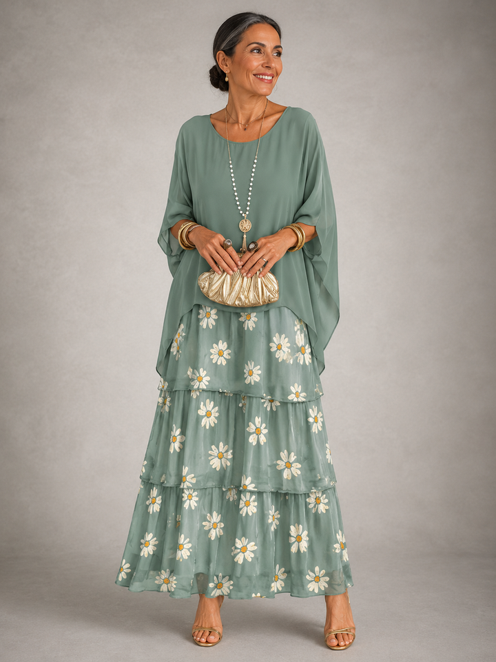 Moxley™ Anne | Mayfair Elegant Flowing A-Line Dress