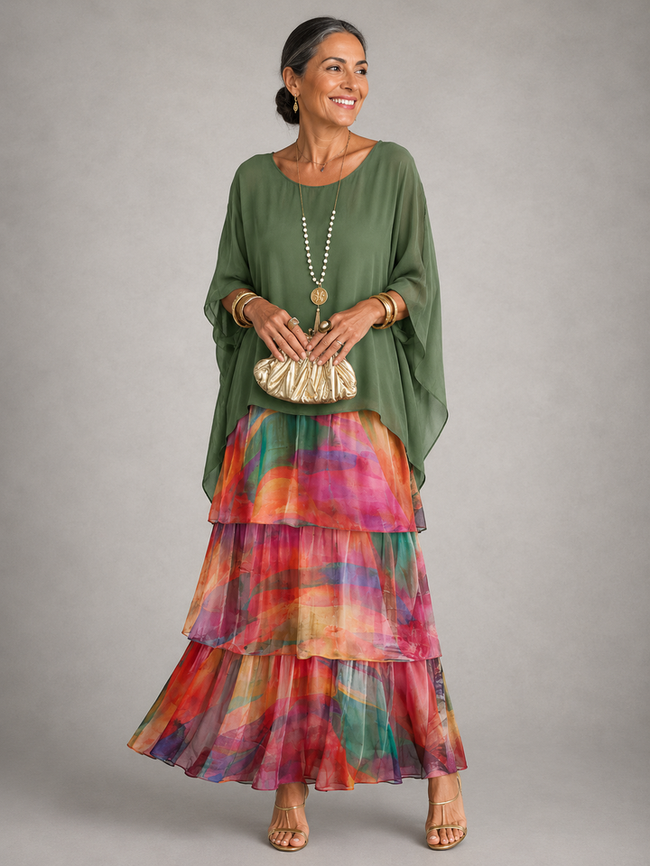 Moxley™ Anne | Mayfair Elegant Flowing A-Line Dress