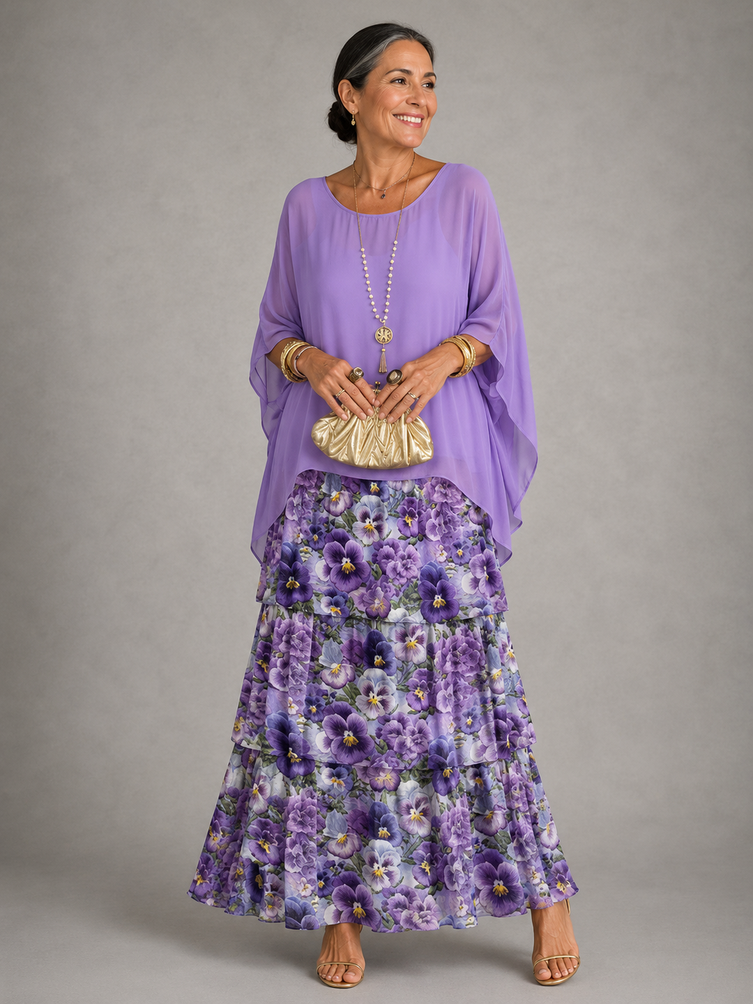 Moxley™ Anne | Mayfair Elegant Flowing A-Line Dress