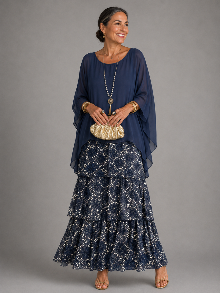 Moxley™ Anne | Mayfair Elegant Flowing A-Line Dress